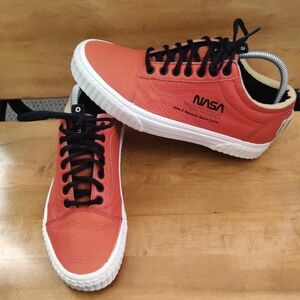 Limited Edition Vans x NASA Firecracker Orange Size 9.5